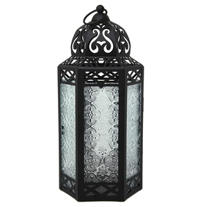 Lanterne marocaine décoration Ramadan porte-bougie fait à la main meilleure vente lanterne décorative d'éclairage domestique écologique - Product Image 1