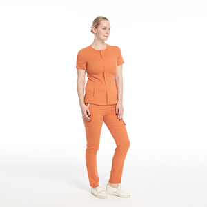 Hot Sale New Designs 3 Pockets Medical Nurse Scrub Uniforms Hospital Staff Top Clothing Cotton Blends Denim Breathable Easy - Product Image 2