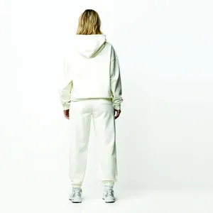 Chándal holgado para mujer de algodón polar poliéster pesado cómodo 500 GSM chándal de gran tamaño - Product Image 2