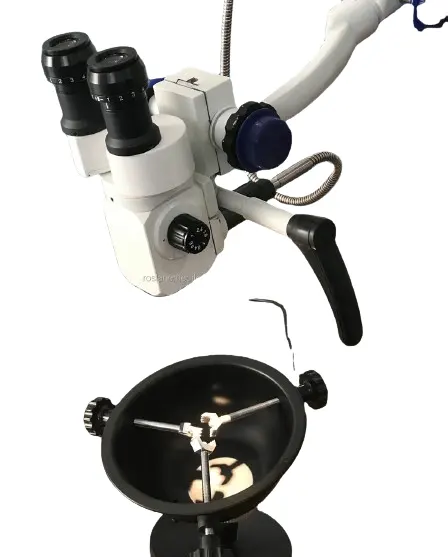 Mikroskop Sains dan bedah, lensa mikroskop DISSECTION tulang anorganik pengujian 5 langkah ENT dengan pemegang tulang