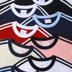 T-shirt graphique surdimensionné de sport décontracté unisexe en polyester/coton à manches courtes doux et confortable pour - Product Image 6