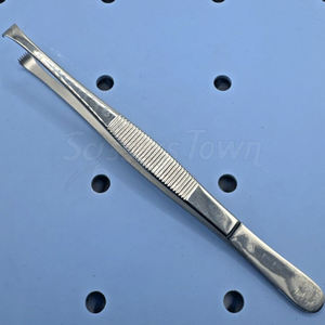 Instrument médical réutilisable chirurgical de forceps de Nelson d'acier inoxydable pour le tissu précis manipulant et tenant - Product Image 2