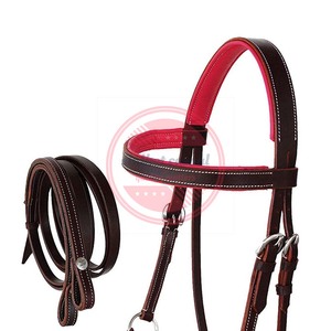 Bride de cheval personnalisée la plus vendue à vendre Bride de cheval en cuir - Product Image 4