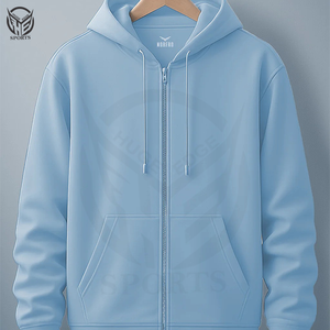 Sudadera con Capucha Extra Grande de Felpa 100% Algodón para Invierno, Servicio OEM, Sudadera con Cierre y Secado Rápido 2025 - Product Image 6