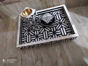 ชุดหัวเผาเครื่องหอมในบ้านหรูหราทันสมัยชุดกล่องถาดถาดใส่ไม้เอ็มดีเอฟ/ม็อบ - Product Image 3