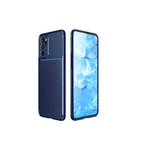 Coque arrière en silicone souple Netzy Safa Negro pour Oppo Reno 6 4G Bleu marine Étui de protection antichoc Compatible A94 A57 11Pro A95 - Product Image 1