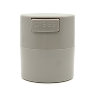 Boîte de stockage de colle pour extension de cils avec logo personnalisé étanche avec fond scellé support adhésif boîte de support de colle pour cils 3 pièces