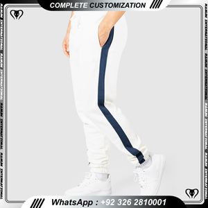 OEM pantalones de chándal de cintura alta de los hombres personalizados Streetwear pantalones de chándal con el logotipo impreso Casual Skinny Sports Gym Joggers para correr - Product Image 5