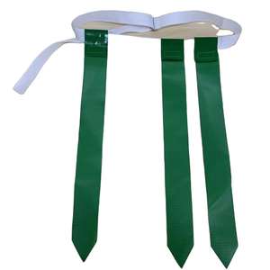 Ensemble de ceintures de football américain réglables pour l'entraînement des jeunes, équipement de football durable avec 3 drapeaux par ceinture - Product Image 1