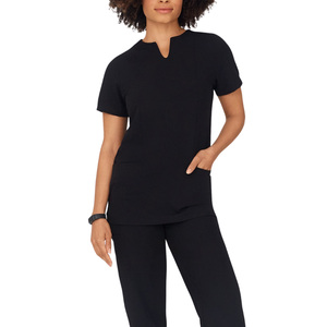 Vêtements d'hôpital pour femmes en gros directement du fabricant, logo personnalisé, tailles grandes 3XL, ensembles d'uniformes d'infirmière, ensembles chirurgicaux en spandex - Product Image 2