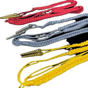 Bon marché, vente en gros, uniforme d'aiguillette de cérémonie, cordon d'épaule, aiguillettes d'uniforme - Product Image 1