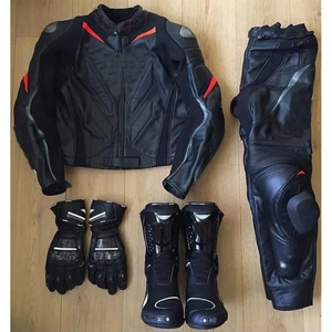 Tuta <span class=keywords><strong>da</strong></span> corsa in pelle per <span class=keywords><strong>moto</strong></span> con stivali e guanti | Tuta <span class=keywords><strong>moto</strong></span> e Auto <span class=keywords><strong>da</strong></span> corsa con stivali e guanti - Product Image 6