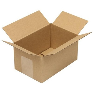 Paper & Media <b>Boxes</b>-Single-Wall Corrugated <b>Cardboard</b> Box 180x120x100mm Quality 1.10 E Brown TRANSPAK Pack of 50 - Product Image 1