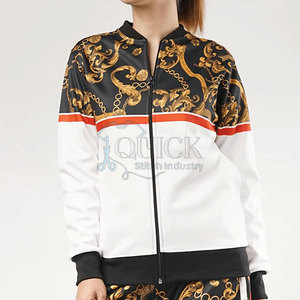 Servicio OEM de diseño de las mujeres de invierno con capucha Casual sólido sublimación chándal personalizado sublimación Logo para la venta - Product Image 5