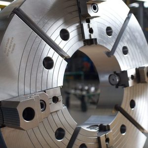 Mandrin de tour européen de haute qualité 3204-315 Bison à 3 mâchoires en fonte perceuse à défilement à centrage automatique pince hydraulique haute résistance - Product Image 4