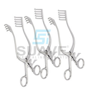 Retractor Weitlaner, Retractor de punta roma redonda de autorretención, instrumentos quirúrgicos veterinarios de SUAVE SURGICAL INSTRUMENTS - Product Image 1