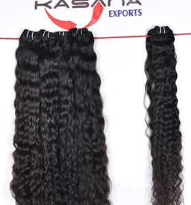 Unprocessed 100% Deep Wave Cuticle Aligned Vietnamese Indian Remy Hair Extensions Natural <b>Black</b> Full Lace Easy Apply Women - Product Image 5