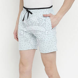 Pantalones cortos ligeros para hombre al por mayor, ropa informal personalizada de último diseño, 100% algodón, patrón sólido, respetuoso con el medio ambiente - Product Image 2