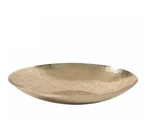Centro de mesa de cena, nuevo frutero decorativo elegante, cuenco para servir comida de Metal pulido brillante a un precio razonable - Product Image 6