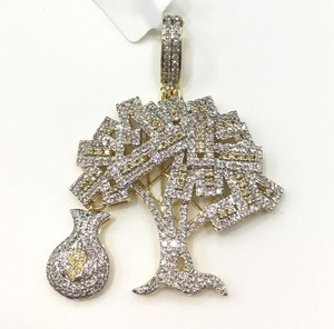 Colgante de Diamante CVD con Forma de Corte Baguette, Joyería Fina de Diseño Único, Oro Macizo de 14K, Hip Hop, IGI Certificado para Hombre - Product Image 2