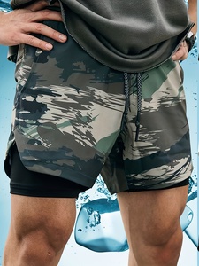Shorts de sport en gros à séchage rapide et respirants pour l'entraînement, le fitness et la course en extérieur - Product Image 4