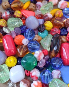 ลูกปัดแก้วเช็กผสมลูกปัดโปร่งใสทึบแสงลูกปัดซุปเซอร์ไพรส์ลูกปัดหยกลูกปัดเรซินเช็ก - Product Image 3