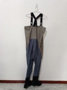 Waders en nylon imperméables et respirants à 3 couches pour la pêche et le camping en plein air avec <span class=keywords><strong>bottes</strong></span> <span class=keywords><strong>de</strong></span> <span class=keywords><strong>pluie</strong></span> - Product Image 3