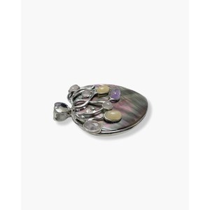 Colgante de Diamantes Chapado en Oro de 14K y Rodio - Diseño Religioso de Dibujos Animados con Número - Product Image 3