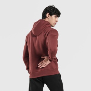 Sudadera con Capucha Maroon Impulse 100% Algodón French Terry Tallas XXS-6XL Estampado de Silicona con Patrón Sólido Tela de 320gsm Garantía Comercial - Product Image 2
