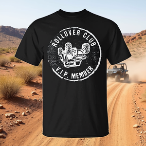 เสื้อยืดโปรโมชั่นสำหรับขับขี่รถออฟโรดแบบโรลโอเวอร์คลับ UTV SXS ซิ๊ดบายไซด์ - Product Image 3