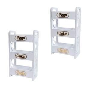 ชั้นวางของอเนกประสงค์แบบตั้งได้ทันสมัยสำหรับห้องครัวตกแต่งบ้านอินโดนีเซีย - Product Image 2