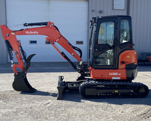 Equipo de Alto Rendimiento, Excavadora KUBOTA U35-4 con Cuchilla Angular a Buen Precio y Gran Stock Disponible - Product Image 5