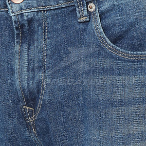 กางเกงยีนส์ขาตรงของผู้ชายกางเกงฟอกสีเข้มสไตล์ไฮสตรีทออกแบบล่าสุดสำหรับฤดูหนาว - Product Image 6