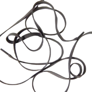 Lacets plats en coton semi-ciré de 8 mm avec fonction anti-défaçonnage, couleur personnalisée pour le traitement textile haut de gamme - Product Image 3