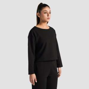 Camisetas de Punto para Mujer GA Ultimate, Color Negro - Product Image 4