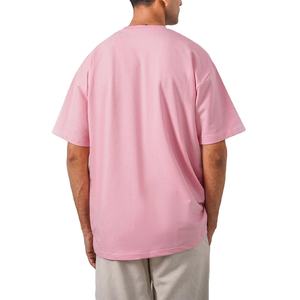 T-shirts décontractés 100% coton de haute qualité pour hommes coupe ample surdimensionné épaule tombante poids lourd grande taille T-shirts pour hommes chez Nurak - Product Image 2