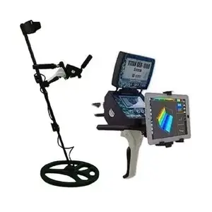 Original GER Detect Titan 1000 Metal Detector 3D 5 Multi Systems Deep Geolocator for Gold N4