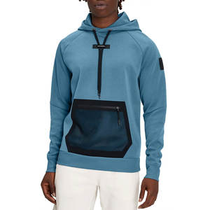 Sweat à capuche brodé de logo personnalisé de fabrication professionnelle pour hommes et garçons hiver polyester/coton - Product Image 2