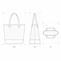 Sac fourre-tout en toile avec base en cuir, grande capacité, réutilisable, en coton, pour le shopping, avec logo personnalisé, vente en gros, robuste, pour les trajets quotidiens