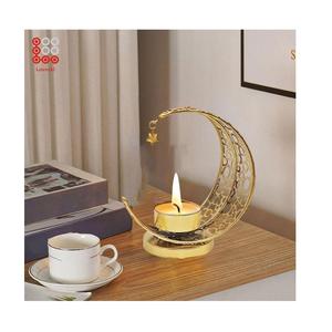 ของตกแต่งเทศกาลรอมฎอน โต๊ะอีดมูบาร็อค เทียน ดวงจันทร์ ดาว ของประดับบนโต๊ะ ที่วางเทียนรอมฎอน - Product Image 4