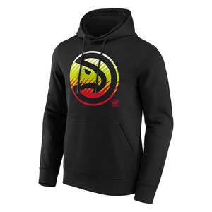 Sudadera CON CAPUCHA DE BALONCESTO francés de algodón 100% para hombre, sudadera bordada del estado de Atlanta con ajuste de gran tamaño de longitud larga para la temporada de primavera - Product Image 4