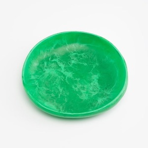 Usine Poli Vert Menthe Résine Bol À La Main Cuisine De Table Saladier Durable Écologique Porte-Salade Hôtel Usage Domestique - Product Image 1