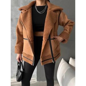 เสื้อแจ็คเก็ตผู้หญิง NUBUK MONT KRK YAKA คอลเลคชั่น Taba - Product Image 2