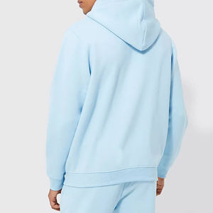 Survêtement à fermeture éclair à manches longues sur mesure très demandé, coupe régulière, coton-polyester, unisexe, fermeture éclair pour homme - Product Image 4