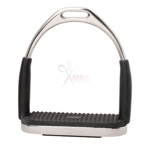 Estribos Flexibles de Acero Inoxidable para Equitación, Duraderos, Flexibles, Amortiguadores, Antideslizantes, Personalizables - Product Image 1