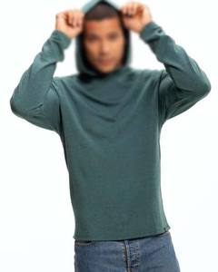 Nuevas sudaderas con capucha con estilo para hombres 100% algodón transpirable Color sólido Camiseta de algodón con capucha sudaderas con capucha para hombres - Product Image 4