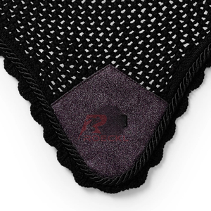 Bonnet de mouche de cheval au crochet confortable lavable léger respirant couvre-oreille Pakistan fait accessoire équestre service OEM - Product Image 5