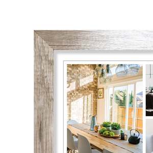 Marco de Madera para Fotos de 60 x 80 cm, Decoración de Madera Flotada, Estilo Clásico Simple, Función Creativa para Colgar Fotos, Tamaño A1 - Product Image 2