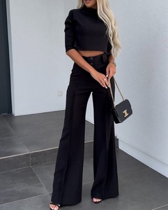 .Womens Lightweight Tracksuit Set Casual Sportwear Comfortable <b>For</b> <b>Gym</b> Jogging Training Running And Daily Outdoor Use - Product Image 2