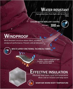 Veste matelassée en duvet pour homme, en nylon, avec logo personnalisé, en duvet d'oie chaud, pour l'extérieur, en gros - Product Image 4